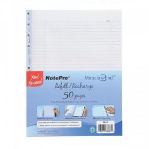 Cheap Stationery Supply of Blueline MiracleBind A4 Refill Pages Ruled with Margin Micoperforated BA4.R Office Statationery