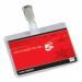 Cheap Stationery Supply of 5 Star Name Badges Visitors Landscape with Plastic Clip 60x90mm Pack of 25 Office Statationery