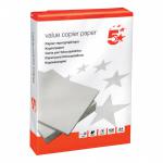 5 Star Value Copier Paper Ream-Wrapped FSC 80gsm A4 White 5 x 500 Sheets