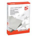 5 Star Value Copier Paper Multifunctional Ream-Wrapped FSC 80gsm A4 White 500 Sheets