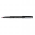 5 Star Fibre Tip Pen Medium 0.7mm Tip 0.4mm Line Red Pack of 12