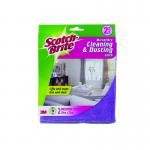 3M Scotchbrite Clean Dust Cloth Pack of 2