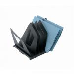 Rotadex Datafind Document File Sorter Metal with 7 Pivoting Dividers Black Ref DTF6-BK