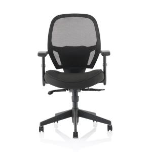 Cheap Stationery Supply of Influx Amaze Chair Synchronous Mesh Seat W520xD520xH470-600mm Black 11186-02Blk Office Statationery