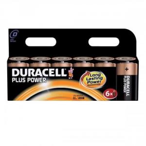 Cheap Stationery Supply of Duracell Plus Power Battery Alkaline 1.5V D 81275354 Pack of 6 Office Statationery
