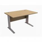 Sonix Premier Cantilever Desk Rectangular W1600xD800xH725mm Maple