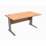 Sonix Premier Cantilever Desk Rectangular W1400xD800xH725mm Beech