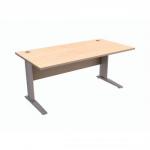 Sonix Premier Cantilever Desk Rectangular W1200xD800xH725mm Maple
