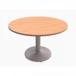 Trexus Meeting Table Round Pillar-base Dia1200xH725mm Beech