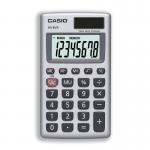 Casio Calculator Handheld Battery/Solar-power 8 Digit 3 Key Memory 57x102x8mm Ref HS8V-S-U-H