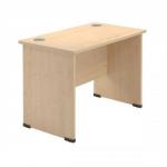 Sonix Classic Return Desk W1000xD600xH725mm Maple