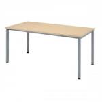 Sonix Table Rectangular 25mm Top W1200xD800xH720mm Maple Ref 24