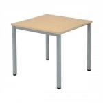 Sonix Table Square 25mm Top W800xD800xH720mm Maple Ref 23