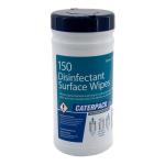 Robinson Young Caterpack Antibacterial Surface Wipes Medium Blue Ref 30006 Pack of 150
