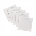 CD Sleeve Envelopes Paper with Window White Pack of 50