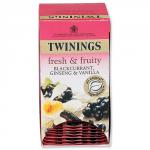 Twinings Infusion Tea Bags Individually-wrapped Blackcurrant Burst Ref A07556 Pack of 20