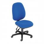 Trexus Heavy Duty Wellington 24/7 Operator Chair Seat W500xD490xH460-580mm Blue