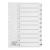 5 star office supplies filing & archive dividers & indexes