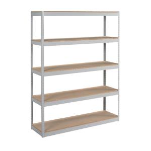 Cheap Stationery Supply of Influx Archive Shelving Unit Heavy-duty Extra Wide 5 Shelves Capacity 5x 100kg W1500xD450xH1880mm Office Statationery