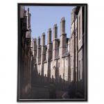 Photo Frame Back Loading with Clear Styrene Front Black A4