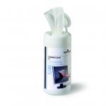 Durable Screenclean Moist Low Lint Cleaning Wipes Pre-saturated Ref 5736 [Tub 100]