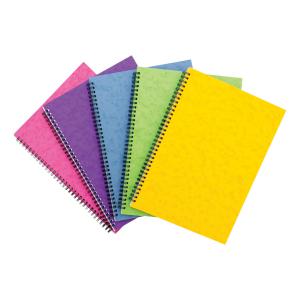 Cheap Stationery Supply of Europa Notemaker Book Sidebound Ruled 90gsm 120 Pages A4 Assorted C 3154Z Pack of 10 Office Statationery