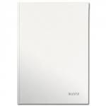 Leitz WOW Notebook Laminated Cover 90gsm 80pp A5 White Ref 46270001 [Pack 6]