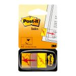 Post-it Sign Here Index Pack of 50 W25mm Ref 680-9