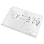 Esselte Pocket Polypropylene Multipunched Reinforced Top-opening A3 Landscape Clear Ref 47182 Pack of 10