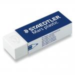 Staedtler Mars Plastic Eraser Premium Quality Self-cleaning 65x23x13mm Ref 2650BK2DA Pack of 2
