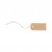 Cheap Stationery Supply of Tag Labels Strung 70x35mm Buff Pack of 1000 Office Statationery