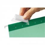 Esselte Pendaflex Tabs Plastic For Suspension Files Clear Ref 94514 [Pack 25]