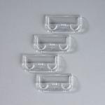 Rexel Crystalfile Tabs Plastic for Suspension Files Clear Ref 78020 [Pack 50]