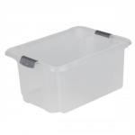 Strata Storemaster Archive Box Minus Lid Plastic Medium 31 Litre W375xD510xH240mm Clear Ref HW309CLR