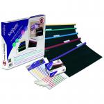 Snopake HangGlider Suspension Files Polypropylene with Tabs A4 Assorted Ref 10296 [Pack 25]