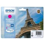 Epson T7023 Inkjet Cartridge Eiffel Tower XL High Capacity Page Life 2000pp Magenta Ref C13T70234010