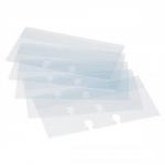 Rolodex Refill Card Protectors 57x102mm Clear Ref S0793550 Pack of 50