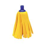 Cloth Mop Head Refill Thick Absorbent Strands Blue
