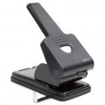 Rapesco 865P Punch Extra Heavy-duty 2-Hole Capacity 63x 80gsm Black Ref PF865PB2