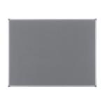 Nobo Classic Noticeboard Felt with Aluminium Frame W1200xH900mm Grey Ref 1900912