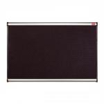 Nobo Prestige Noticeboard High-density Foam with Aluminium Finish W1800xH1200mm Black Ref QB347A