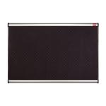 Quartet Prestige Noticeboard High-density Foam with Aluminium Finish W900xH600mm Black Ref QB343A