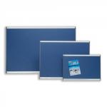 Nobo Prestige Noticeboard Diamond Mesh with Aluminium Finish W900xH600mm Blue Ref QBR443A