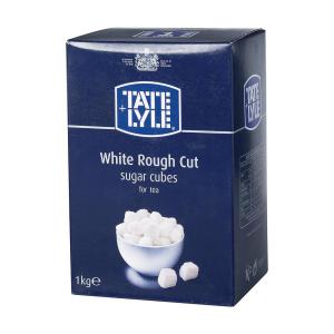 Cheap Stationery Supply of Tate and Lyle White Sugar Cubes Rough-cut 1 Kg A03902 Office Statationery