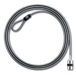 Kensington Desktop PC Lock Kit with Cable 2.44m 3 Plates and Glue Ref K64615EU