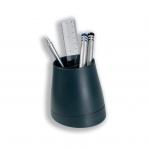 Rexel Agenda2 Pencil Cup W97xD97xH108mm Charcoal Ref 2101025