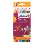 Lakeland Colouring Pencils Round-barrelled Soft Blendable Assorted Ref 33356 Pack of 12