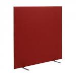 Trexus 1600 Screen Free-standing with Stabilising Feet W1600xH1500mm Burgundy