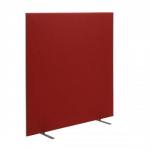 Trexus 1200 Screen Free-standing with Stabilising Feet W1200xH1500mm Burgundy