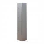 Bisley Locker Steel 4-Door W305xD305xH1802mm Goose Grey Ref CLK124-73